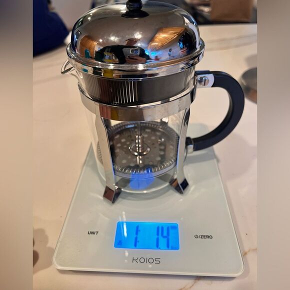 Bodum Chambord 2-Cup Chrome French Press Coffee Maker Stainless Steel 2 cup 7 in - Picture 9 of 13